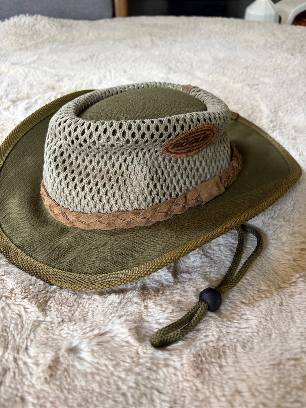 ROGUE AIRHEAD HAT OLIVE handcrafted South Africa